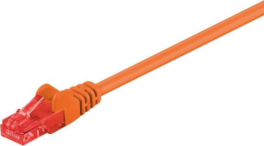 U/UTP CAT6 0.25M Orange PVCMicroConnect