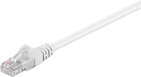 U/UTP CAT5e 0.25M White PVCMicroConnect