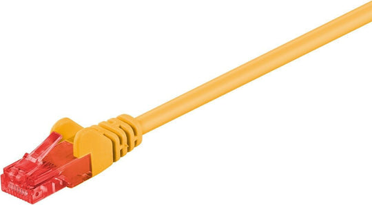 U/UTP CAT6 0.5M Yellow PVCMicroConnect