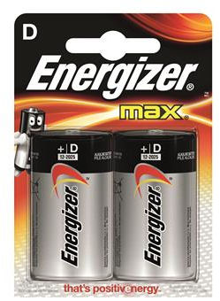 Battery D/LR20 Max 2-pakEnergizer