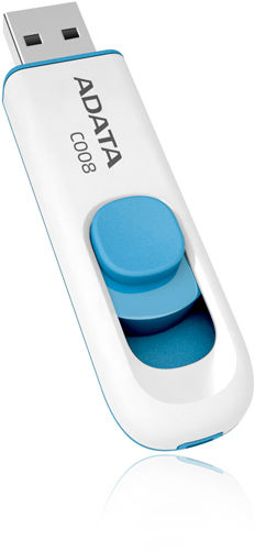 64GB USB 2.0 White&Blue C008ADATA