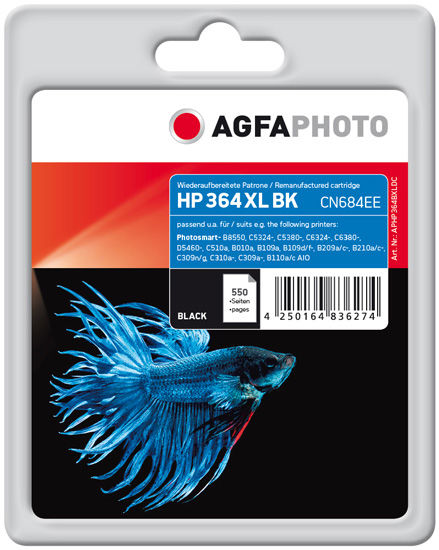 Ink Black HP No. 364 XLAgfaPhoto