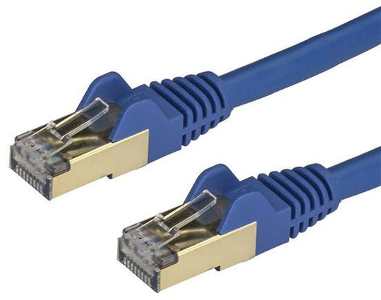 PATCH CABLE CAT6A 1M BLUEStarTech.com