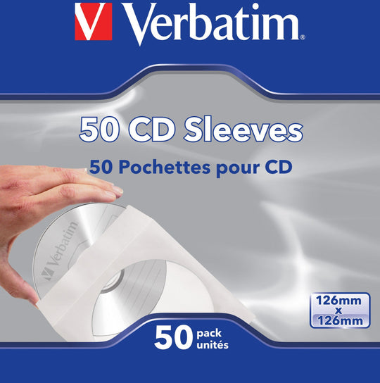 CD Sleeves 50 pcs. In a boxVerbatim