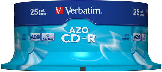 AZO CD-R 52X 700MB CrystalVerbatim