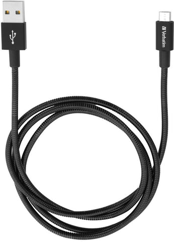 Mirco B USB Cable. BlackVerbatim
