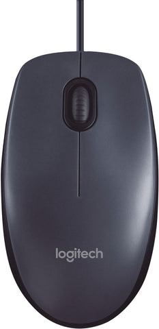 M100, Corded mouse, BlackLogitech