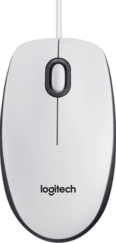 M100, Corded mouse,WhiteLogitech