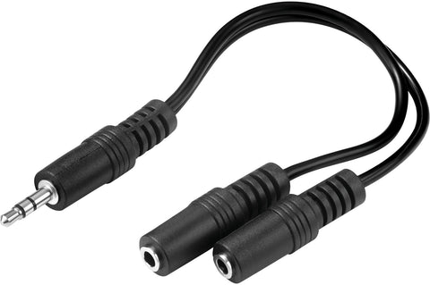 MiniJack Splitter 1->2Sandberg