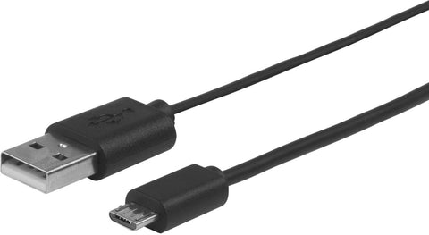 MicroUSB Cable 0,5m BlackeSTUFF