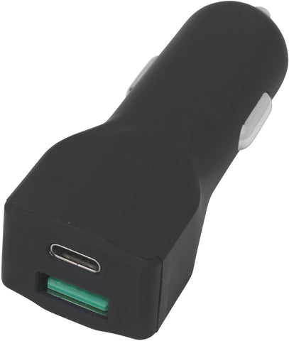 Car Charger USB-C 3A/USB 2,4AeSTUFF