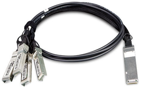 40G QSFP+ to 4 10G SFP+ 1MPlanet