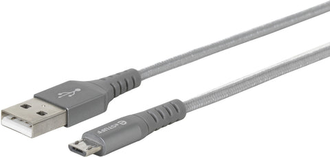 MicroUSB Cable 1m GreyeSTUFF