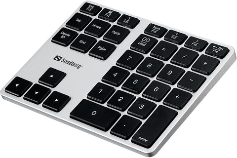 Bluetooth Numeric Keypad AluSandberg