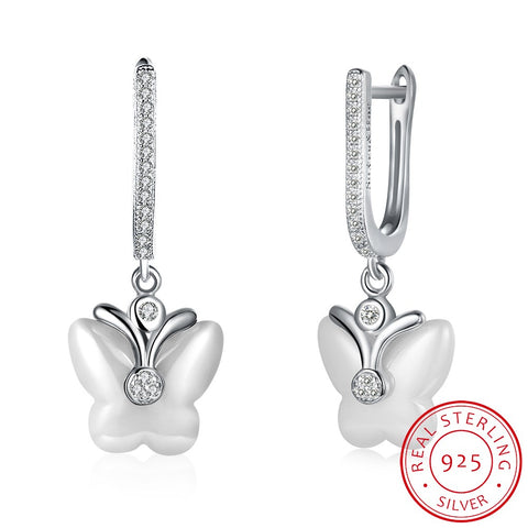 SH-CE001-WH Fashion Dangle Earrings