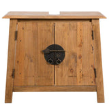 vidaXL Bathroom Furniture Set Solid Recycled Pinewood