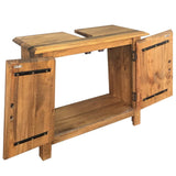 vidaXL Bathroom Furniture Set Solid Recycled Pinewood