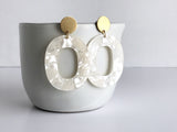 coco earrings - frost