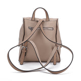 CT26392 APRICOT - Simple solid color backpack for women (was £7)