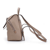 CT26392 APRICOT - Simple solid color backpack for women (was £7)