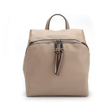 CT26392 APRICOT - Simple solid color backpack for women (was £7)
