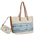 HD-70052+1-BEIGE - Simple handbag With Slim Strap