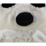 HGRQ177 Black&White - Lovely Panda Shaped Knitted Winter Hat (Was £3.00)
