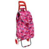 HGRQ335-Fushia New adjustable trolley case with wheels