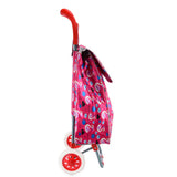 HGRQ335-Fushia New adjustable trolley case with wheels