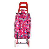 HGRQ335-Fushia New adjustable trolley case with wheels