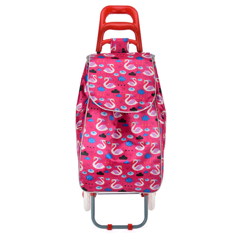 HGRQ335-Fushia New adjustable trolley case with wheels