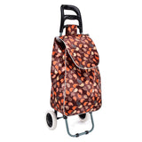 HGRQ337 COFFEE - Assorted Colors - Cartoon Chick Pattern Print Trolley Bag