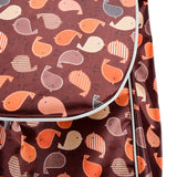 HGRQ337 COFFEE - Assorted Colors - Cartoon Chick Pattern Print Trolley Bag