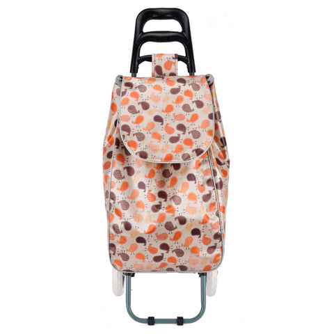 HGRQ337 PINK - Assorted Colors - Cartoon Chick Pattern Print Trolley Bag