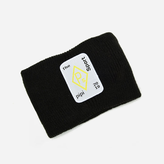 HW002-BLACK -   Women's fall/winter elastic sports headband