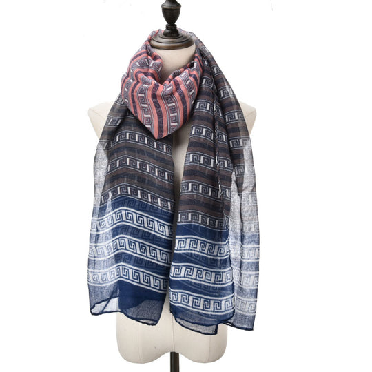 SF1009 Pink - Fashion Supersoft Voile Scarf