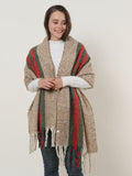 SF1127 Camel - Variegated Color Stripe Scarf For Women