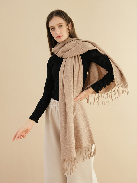 SF1234-CML Warm Single Color Winter Scarf