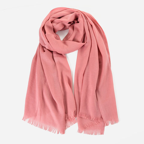 SF1253-PKD Single Color Diamond Scarf