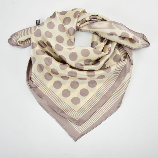 SF1259-DARKPURPLE New Fashion Dots Kerchief