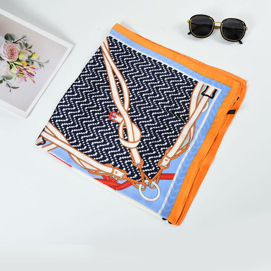 SF1262-ORANGE New Fashion Chains Kerchief