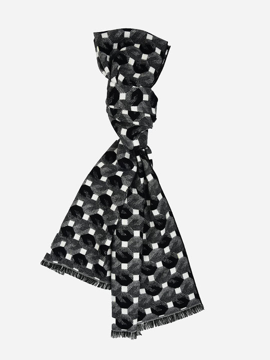SF1296-BLK Patterns New Fashion Style Men's scarves