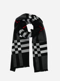 SF1303-BLK Plaid New Style Warm Men's scarves