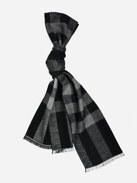 SF1307-GRY Checkered 2020 Autumn & Winter Newest Style Men's scarves