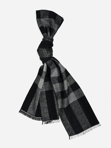 SF1307-GRY Checkered 2020 Autumn & Winter Newest Style Men's scarves