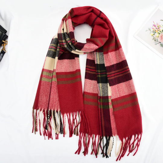 SF1317-PLR - Lady Winter Large Shawl Wraps