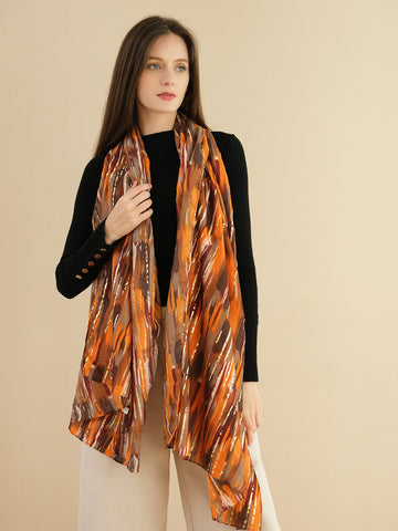 SF1346-KHA - Lady Winter Large Shawl Wraps