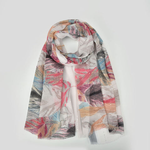 SF1380-GRY - Lady Winter Large Shawl Wraps