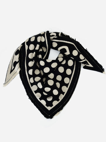 SF1391-BLK - Women's triangle scarf