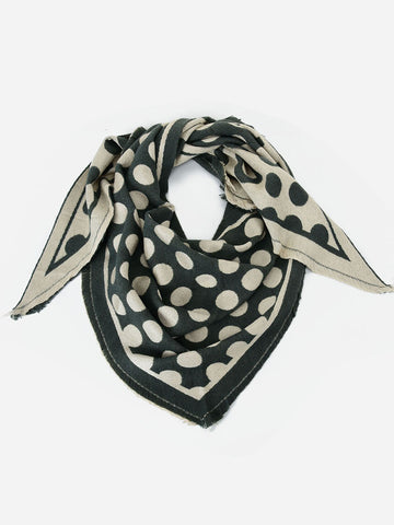 SF1391-GRN - Women's triangle scarf